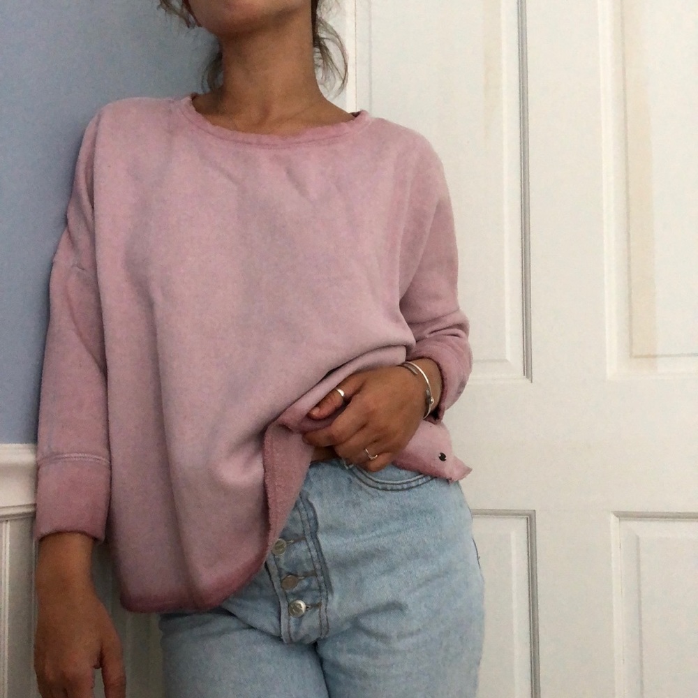 Faded Pink Sweatshirt